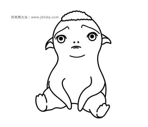 神奇宝贝胡巴怎么画