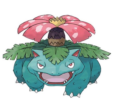 神奇宝贝怎么画妙蛙花[图2]