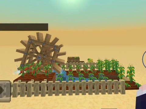 手机我的世界怎么种地